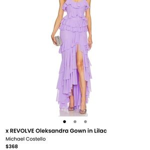 Lilac Ruffled Dress